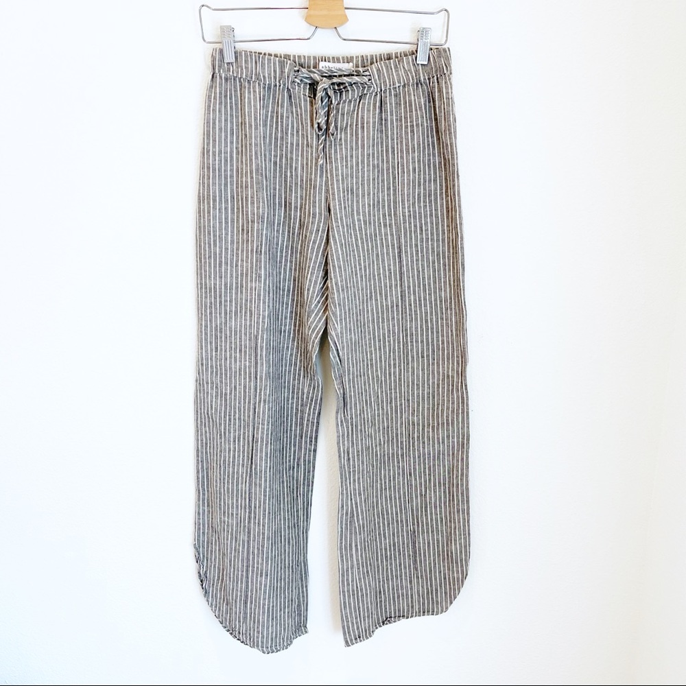 Abbeline for South Moon Under Striped Linen Blend Pants